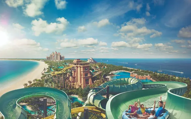 Parco acquatico Aquaventure dell'Atlantis The Palm Dubai