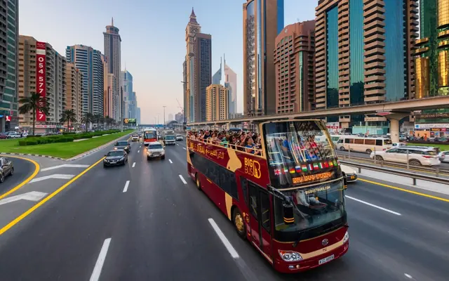 Tour di 1 giorno a bordo del Big Bus Dubai Hop-On Hop-Off