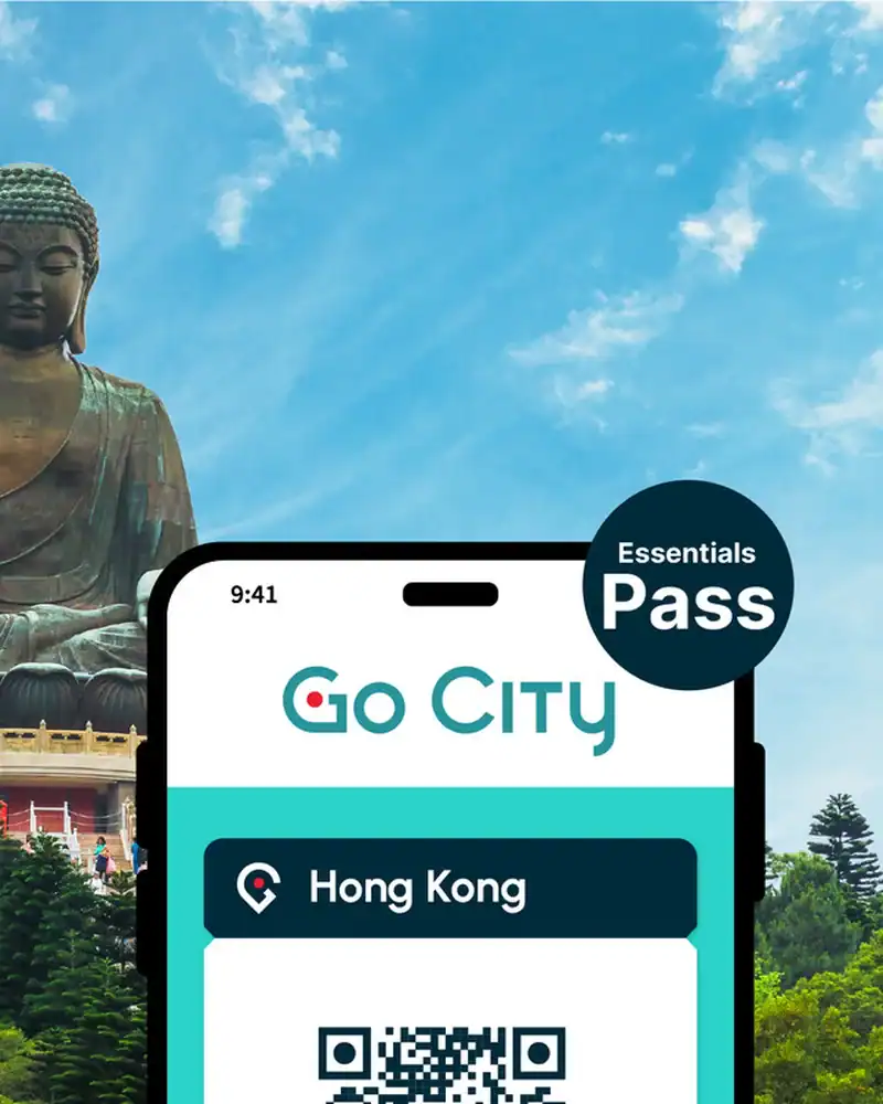 Ngong Ping 360 kabelbaan in Hong Kong met Go City Essentials Pass
