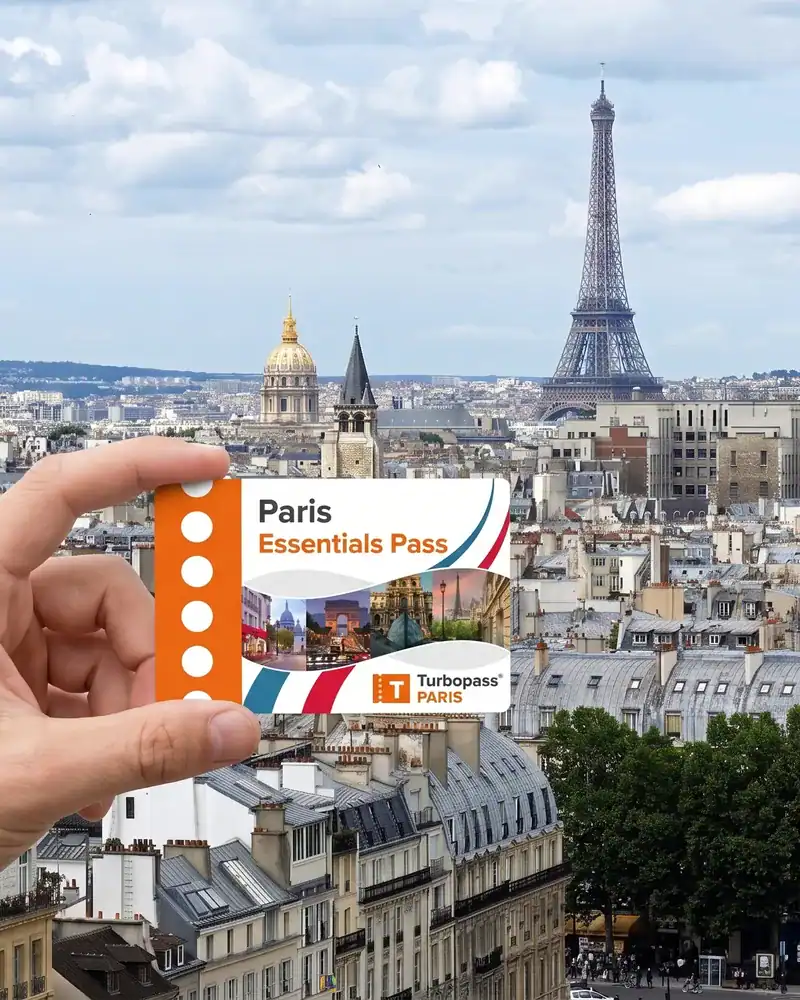 Eiffeltoren in Parijs bij zonsondergang - Parijs Essentials Pass door Turbopass
