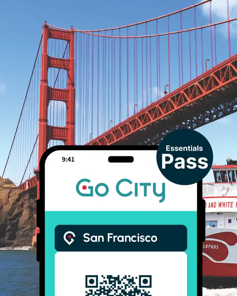 Golden Gate Bridge in San Francisco met Go City Essentials Pass